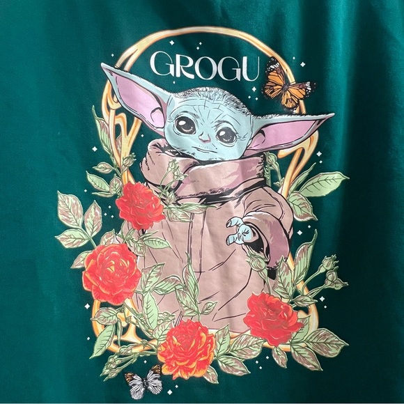 Star Wars Teal Grogu Sweater - Picture 3 of 4